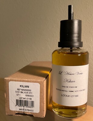 Kilian L Heure Verte Eau De Parfum 3.4 fl.oz./100 ml REFILL Splash Bottle B 
