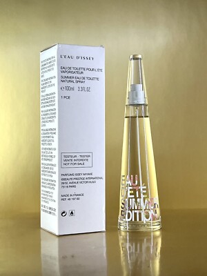 ISSEY MIYAKE EAU D'ETE SUMMER EDITION for Women 100ml EDT Spr DISCONTINUED (BC05