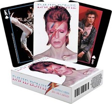 David Bowie set of 52 playing cards  (+ jokers). Licensed product