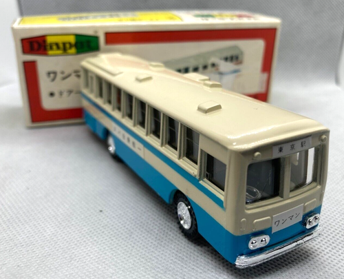 YONEZAWA TOYS DIAPET 11-0110 JAPAN ONE MAN BLUE AND WHITE BUS MIB SHIPS FREE! - Picture 2 of 7