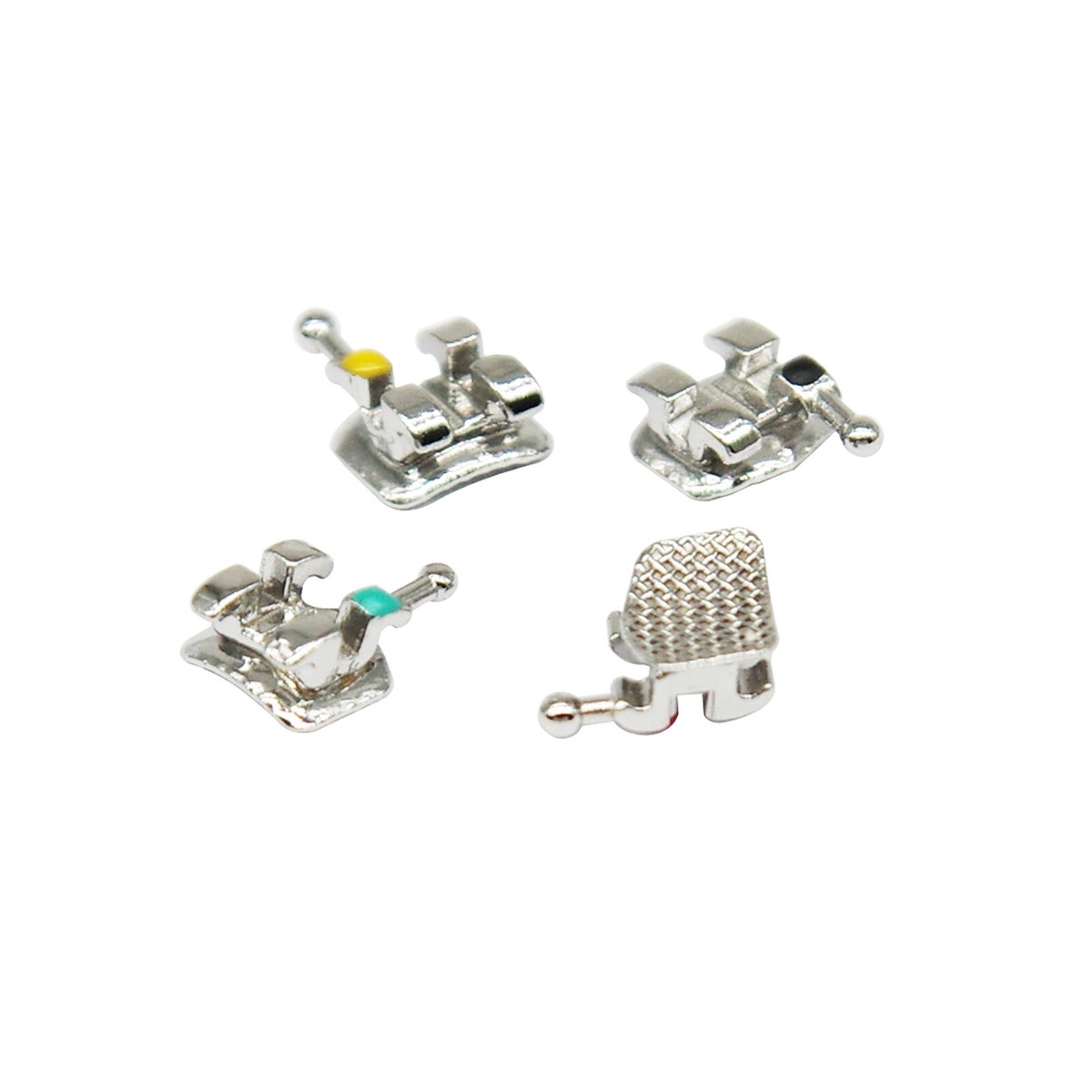 Staffe Ortodontiche AZDENT Staffe Ortodontiche Dentali AZDENT Mini Roth - Confezione Da 50 Pezzi, Misura .022, Ganci 3-4-5 Staffe Dentali AZDENT - Foto 5