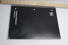 Tru Red 1-Subject Notebook College Ruled 70 Sheets Black 8.5" x 11" TR58374M