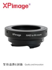 XPimage Adapter for M42 Screw Mount Lens to Leica M Mount Camera M10 M9 M8 LM