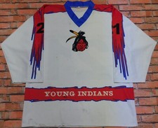 Trikot Ice Hockey Eis Sport Junge Hannover Indians Nr 21 Größe XL