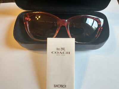 NEW Coach Dark Tortoise HC 8163 Brown Sunglasses with Case Coach Tortoise Sunglasses | eBay main image 3