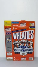 1995 Wheaties Cereal Box Super Bowl Champions Dallas Cowboys Empty Box
