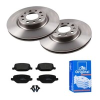 ATE Bremsscheiben Ø292MM + BremsbelÄGe Hinten FÜR Alfa Romeo 159 Brera Spider