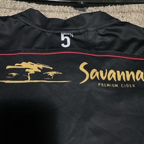 Saracens Rugby Union 2017 Champions #9 Shirt Jersey Rugby England BLK Size Large - Picture 9 of 9