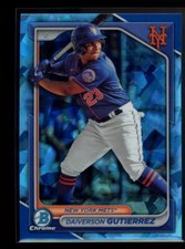 2024 Bowman Chrome Sapphire #BCP-59 Daiverson Gutierrez