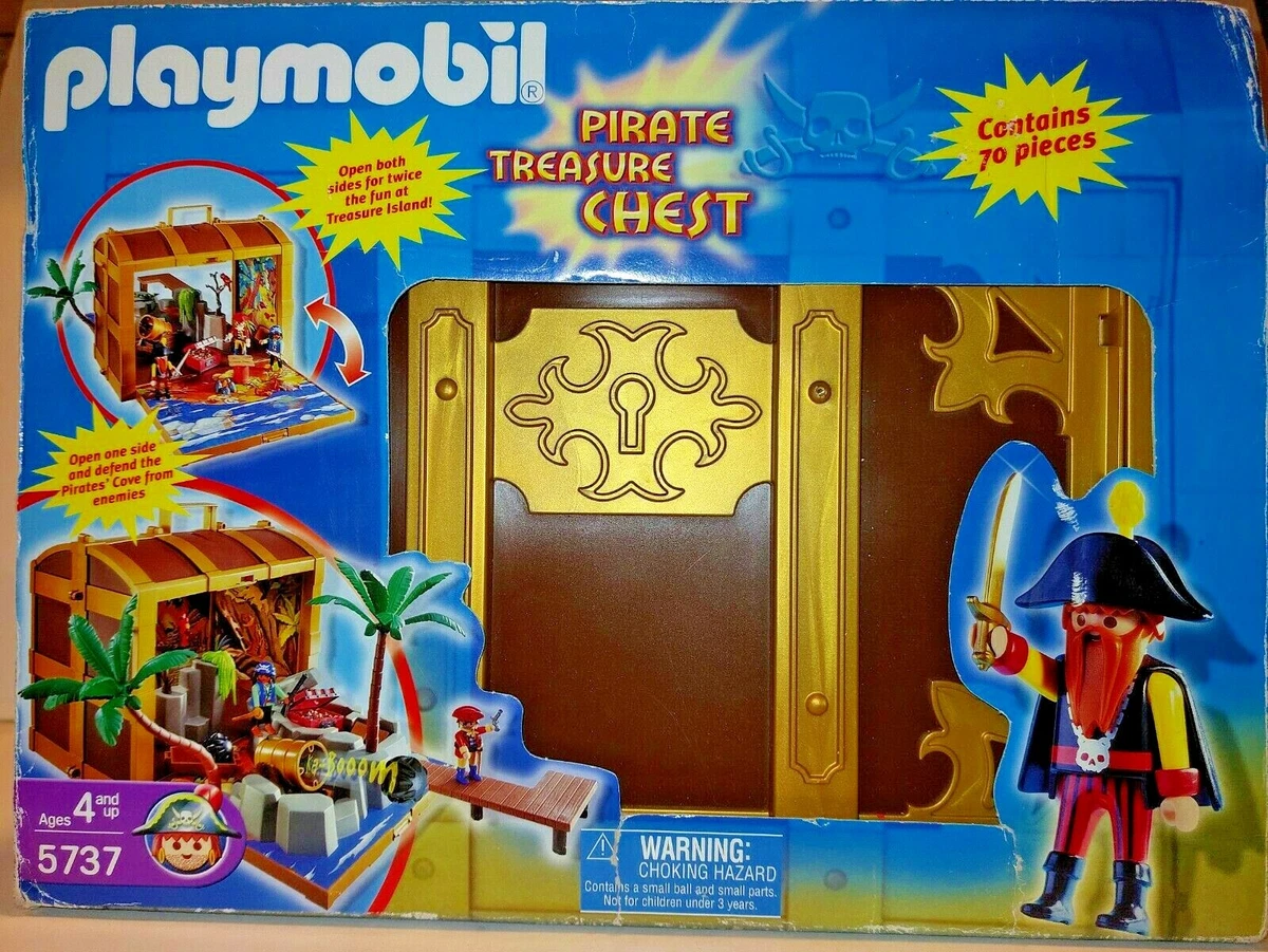 Massive Collection Playmobil Pirates Toys - Treasure Island & Soldiers Look  Out - New for 2016 