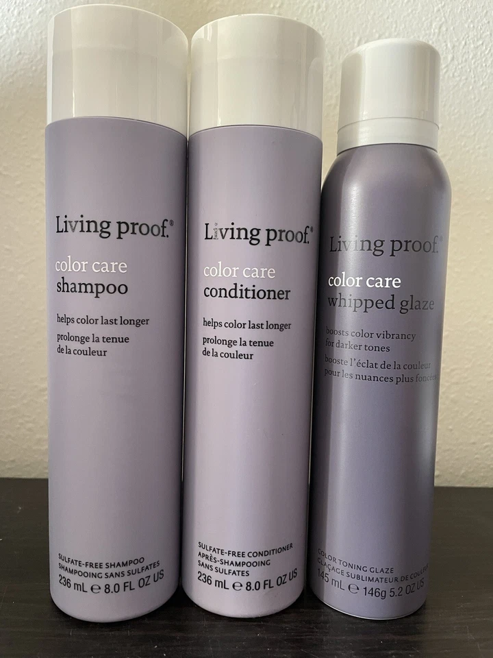 Living Proof Color Care Shampoo and Conditioner 8.5oz DUO + Color Whipping Glaze - Image 2 of 3