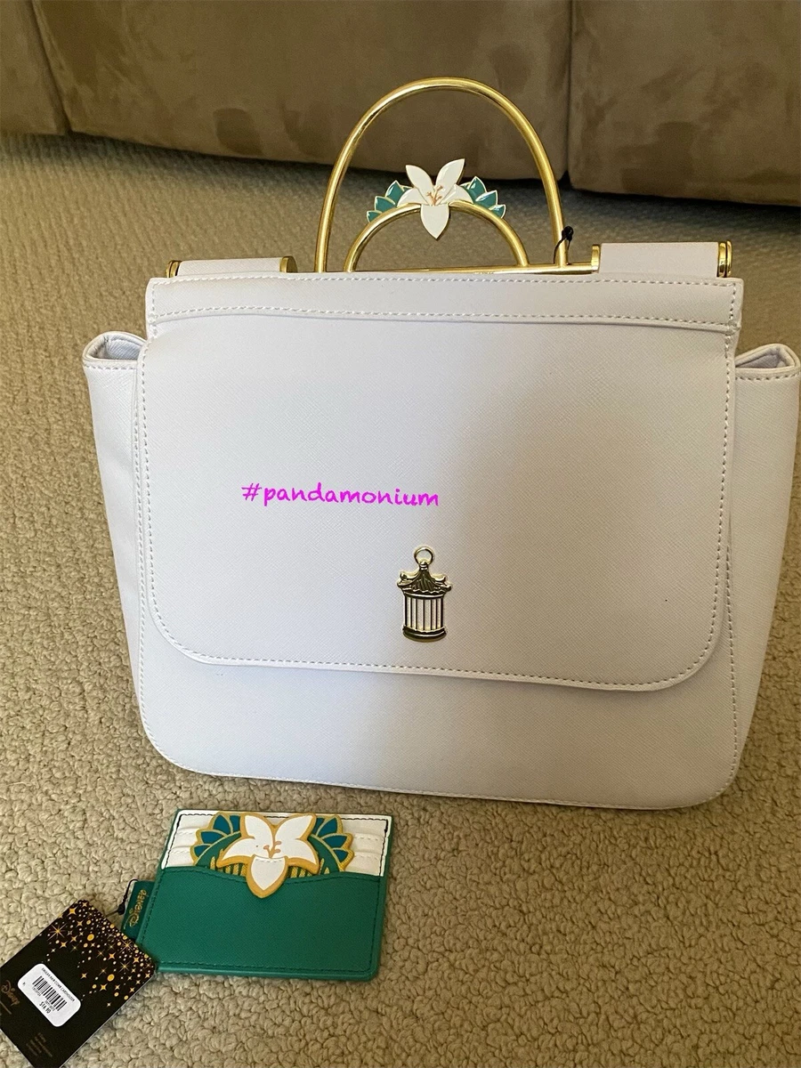 Disney Loungefly Mulan Comb Crossbody Purse Cardholder NWT