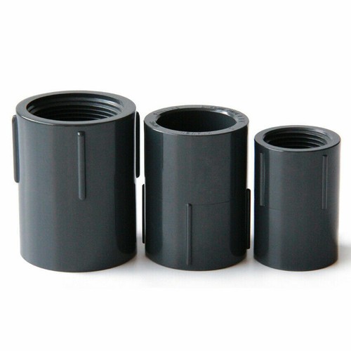 UPVC Water Supply Pipe PT1/2"- 2" Female/Male Threaded Fittings Adapter Joint - Picture 2 of 8