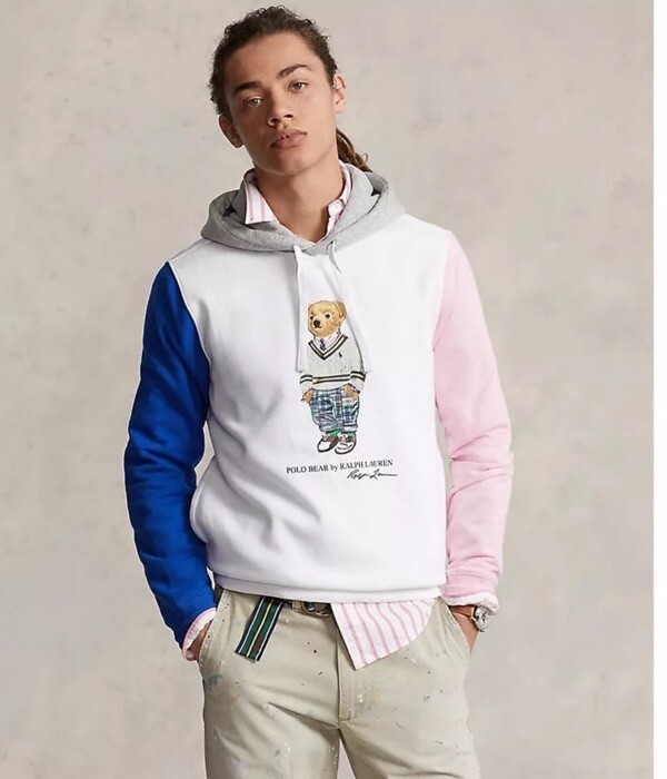 ★★POLO RALPH LAUREN★★ Polo Bear Fleece Hoodie White MNPO 87 Polo Ralph Lauren Mens Polo Bear Fleece Hoodie White