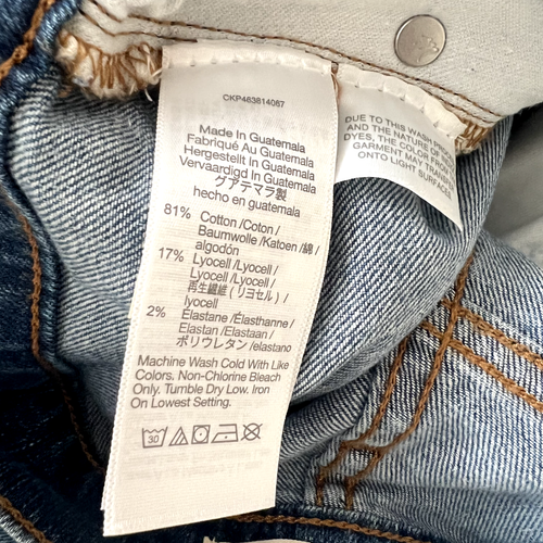 NEW Madewell Perfect Vintage Cropped Jeans in Cartigan Wash Size 28 with Tag - Picture 13 of 16
