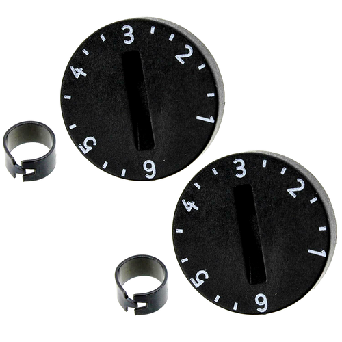2 X CREDA HOTPOINT Control Knobs 0850846. Genuine Storage Heater Spare