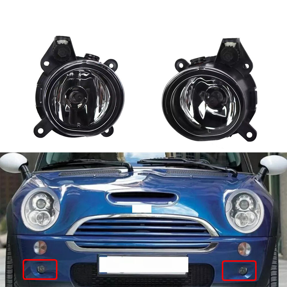 2x Front Bumper Fog Light Driving Spot Lamp Bulb For Mini Cooper
