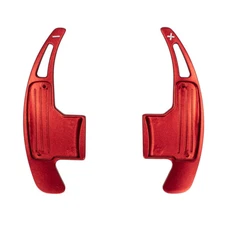 ACCELATEC Paddle Shifter Extension Billet Aluminum Red Pair Mustang 2015-2023