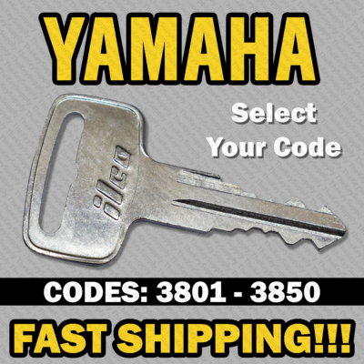 #ad #ad Yamaha Motorcycle Replacement Keys Cut to Your Code 3801 3850 $12.49