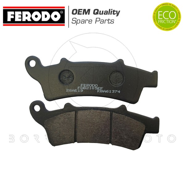 BremsbelÄGe Vorne Ferodo FüR Malaguti Madison K Restyling 400 2002/2004-image