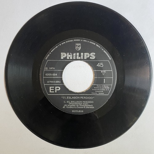 HOTLEGS (LOS IGLUS) -EL HOMBRE DE LAS NIEVES- 1970 MEXICAN 7" SINGLE PS, PSYCH - Imagen 3 de 4