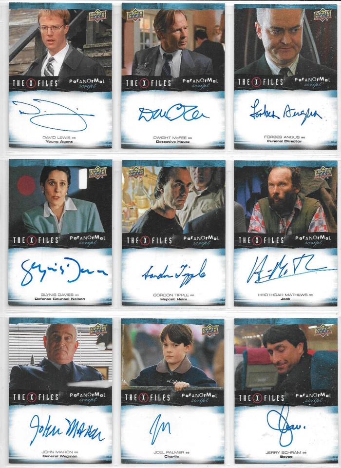 2023 The X-Files : Monster Of The Week Edition Autograph Card Selection NM - Image 2 of 4