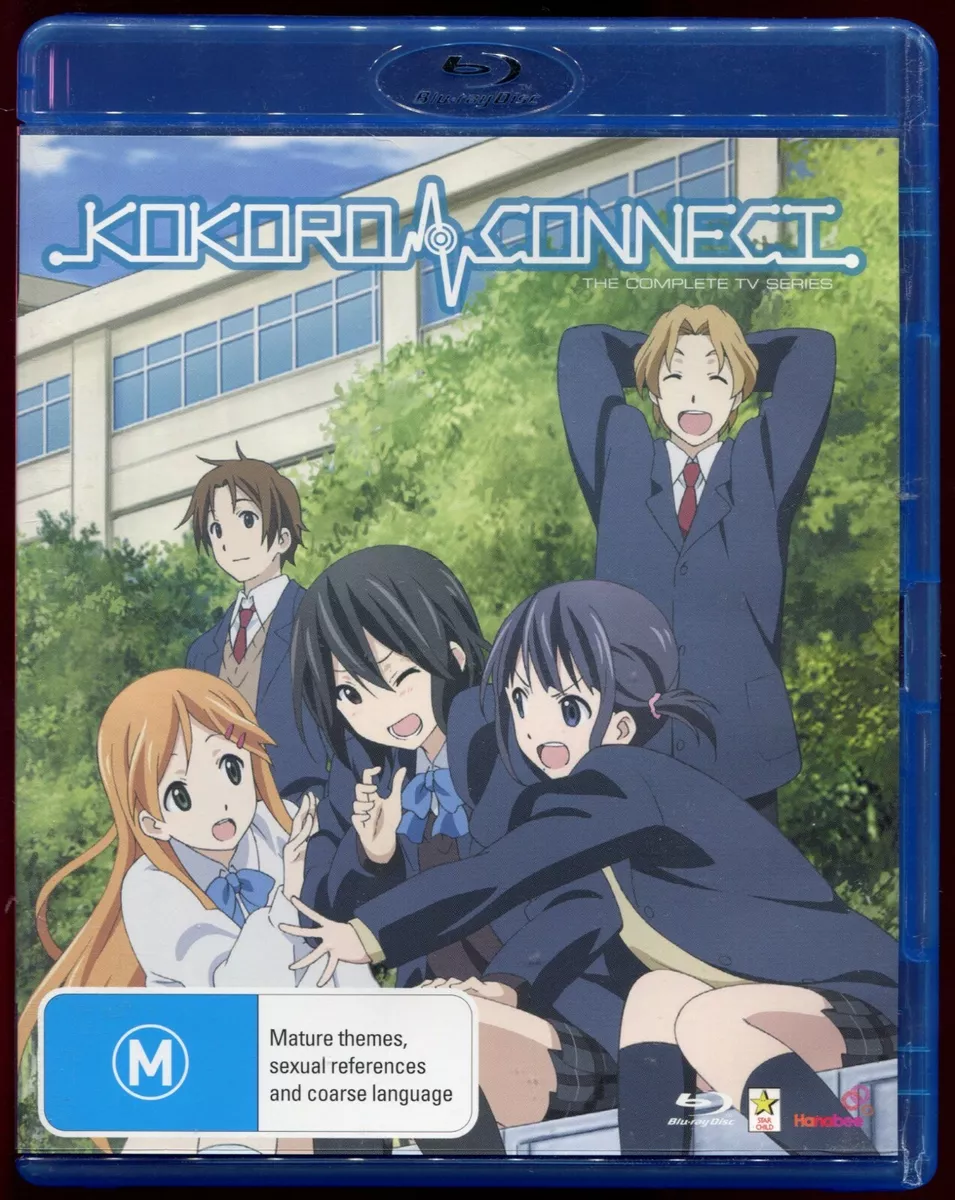 Kokoro Connect: The Complete Series (Blu-ray 2 Disc) English Dub Anime NEW