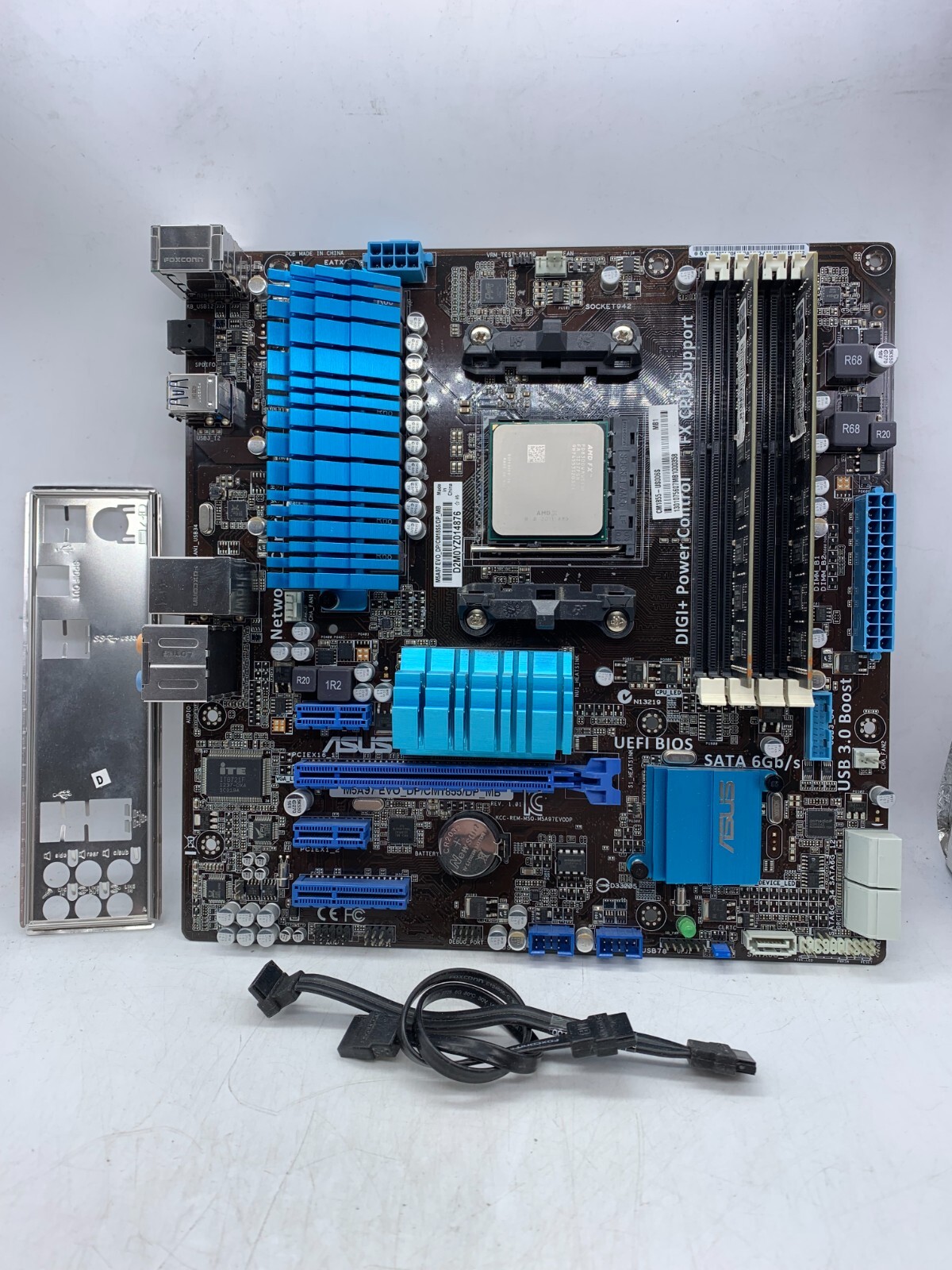 ASUS M5A97 EVO_DP/CM1855/DP_MB Motherboard AM3+ 8GB DDR3 mATX AMD FX