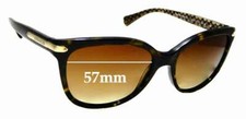 SFx Replacement Sunglass Lenses fits Coach HC8132 - 57mm Wide