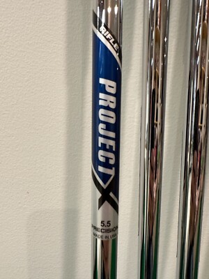 Mizuno JPX 850 GF Forged 1025 Boron irons, std length, Project X