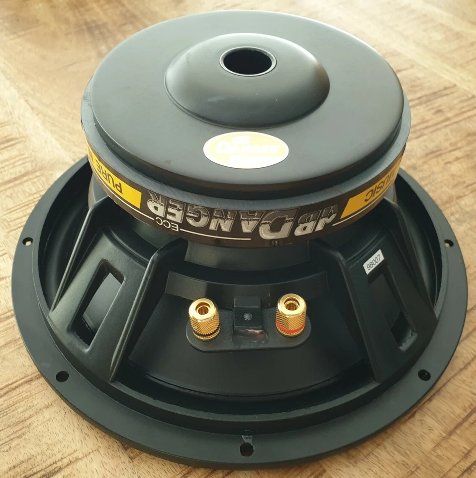 Subwoofer ECC db DANGER 10" /25cm-4 ohms.Chassis de Aluminio, Cono parabólico... - Imagen 3 de 4