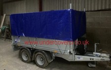 HAND MADE TRAILER COVER FOR THE IFOR WILLIAMS LM/ LT85 WITH MESH KIT
