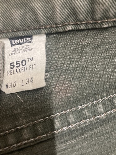 Vintage 90’s Levis 550 jeans orange tab Made in USA - Picture 8 of 17