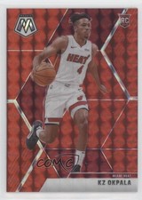 2019-20 Panini Mosaic Rookies Choice Fusion Red Prizm 51/88 KZ Okpala #210 00q0