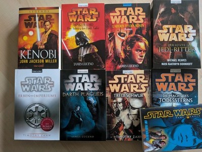 Star Wars Episode 1 - 6 Bücher Konvolut, Paperback, Guter Zustand. Deutsch