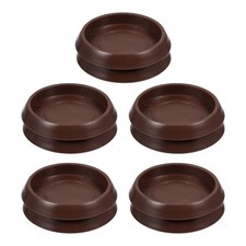 10 Pcs Anti-slip Caster Cup Chair Leg Protectors for Tile Floors