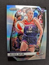 2024 Panini Prizm Refractor WNBA # 48 Celeste Taylor RC - Phoenix Mercury (NM)