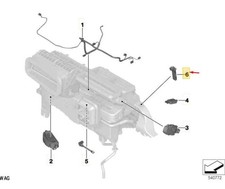 MINI COOPER J01 Temperatursensor 64115A77FB3 NEU ORIGINAL
