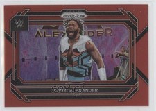 2023 Panini Prizm WWE Red Prizm 261/299 Cedric Alexander #98 w5b