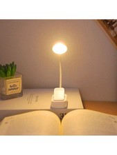 Rechargeable Clip On Reading Light 4 LED Eye Care Lamp
