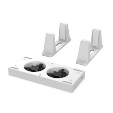3-Port Dual Cooling Fan Vertical Stand Holder External Cooler for Xbox Series S