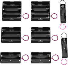 DAIERTEK 18650 Battery Holder with Wire 3.7V,7.4V, 11.1V, 14.8V 18650 Battery Ho