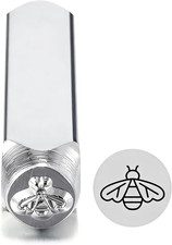 6mm Bee Metal Punch Stamp Stamping Tools for Stamping/Punching Metal, Jewelry, L