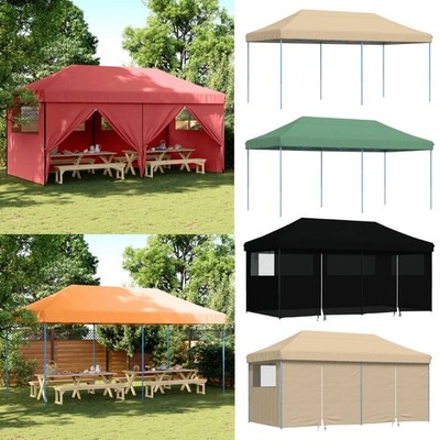Partyzelt Faltbar Pop-Up Festzelt Pavillon Gartenzelt Gartenpavillon UV-Schutz