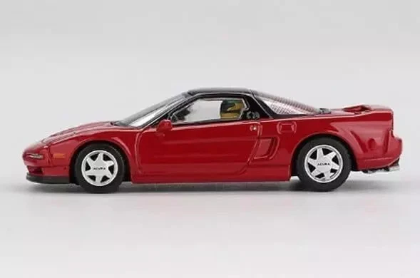 Mini Car 1/64 Honda NS-X Prototype Midship Sports 1989 Ayrton Senna w/Figure (Le - Image 4 of 4