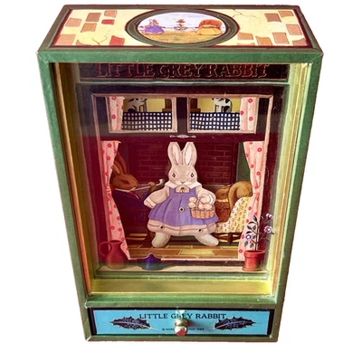 Boite à musique lapin Trousselier Little Grey Rabbit Margaret Tempest H 21 cm - Photo 1/4