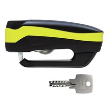 BLOCCA DISCO ABUS CON ALLARME Detecto 7000 RS1 giallo