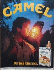 Camel Filters Original Werbung 1988 Der Weg lohnt sich..