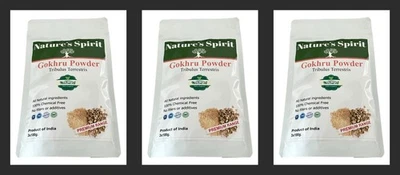 Nature's Spirit Gokhru polvere 300 g - 3 x 100 - Premium Tribulus Terrestris
