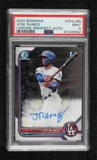 2022 Bowman Chrome Prospect Auto Jose Ramos #CPA-JRS PSA 9 MINT Auto 15wb